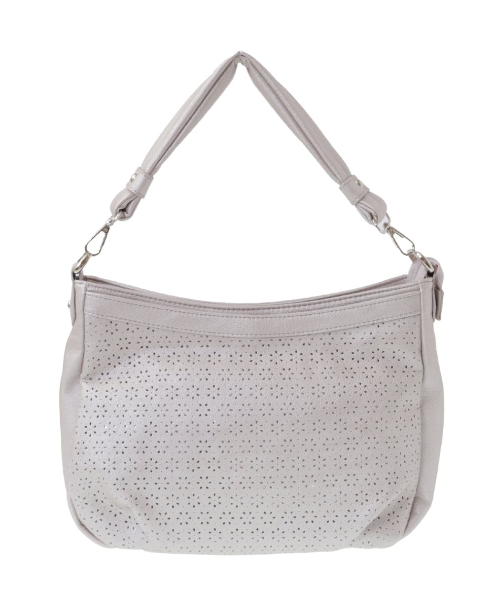 BPCGW30150 MK MICHEL KLEIN BAG(MK ミッシェルクラン バッグ) [2WAY]パンチングデザインショルダーバッグ ピンク