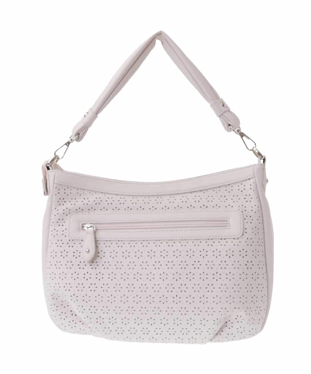 BPCGW30150 MK MICHEL KLEIN BAG(MK ミッシェルクラン バッグ) [2WAY]パンチングデザインショルダーバッグ ピンク