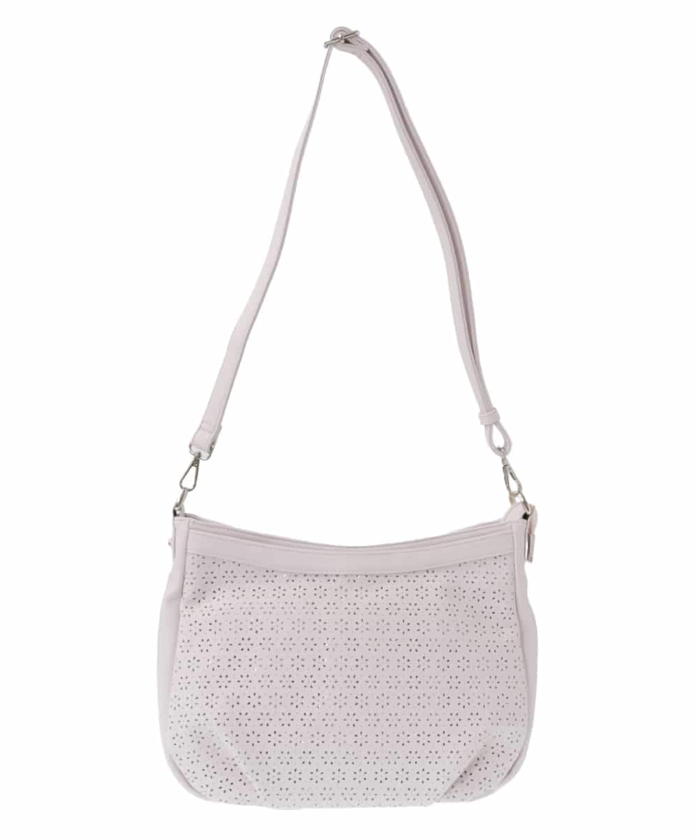 BPCGW30150 MK MICHEL KLEIN BAG(MK ミッシェルクラン バッグ) [2WAY]パンチングデザインショルダーバッグ ピンク