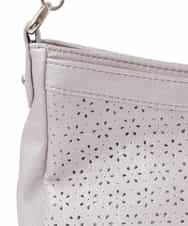 BPCGW30150 MK MICHEL KLEIN BAG(MK ミッシェルクラン バッグ) [2WAY]パンチングデザインショルダーバッグ ピンク