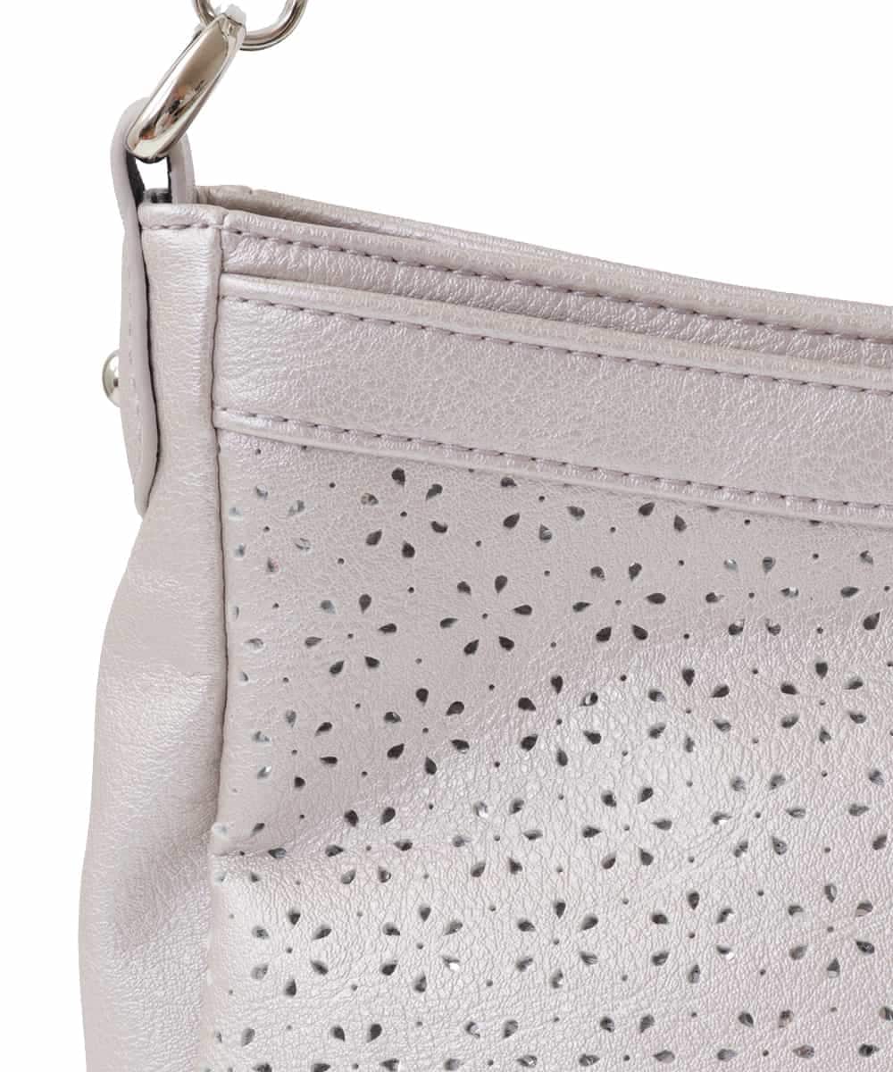 BPCGW30150 MK MICHEL KLEIN BAG(MK ミッシェルクラン バッグ) [2WAY]パンチングデザインショルダーバッグ ピンク