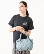 BPCJA71150 MK MICHEL KLEIN BAG(MK ミッシェルクラン バッグ) [2WAY]ギャザーデザインバッグ ピンク