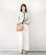 BPCJA71150 MK MICHEL KLEIN BAG(MK ミッシェルクラン バッグ) [2WAY]ギャザーデザインバッグ ピンク