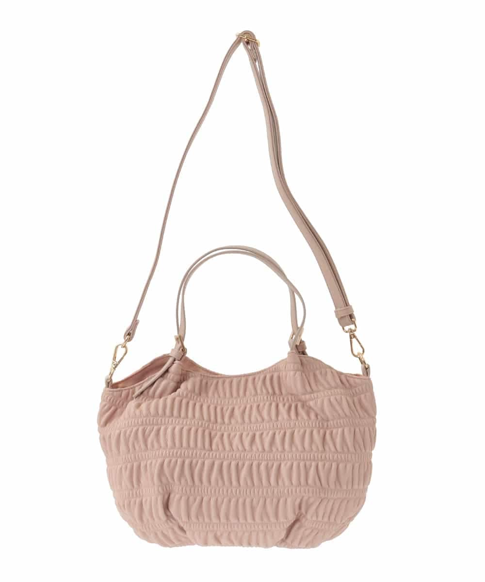 BPCJA71150 MK MICHEL KLEIN BAG(MK ミッシェルクラン バッグ) [3WAY]ギャザーデザインバッグ ピンク