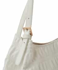 BPCJA71150 MK MICHEL KLEIN BAG(MK ミッシェルクラン バッグ) [3WAY]ギャザーデザインバッグ ピンク