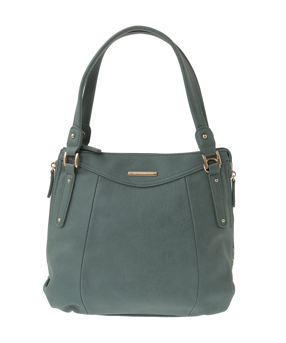 BPCJA72160 MK MICHEL KLEIN BAG(MK ミッシェルクラン バッグ) [2WAY]サイドファスナーデザイントートバッグ イエロー