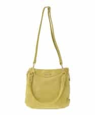 BPCJA72160 MK MICHEL KLEIN BAG(MK ミッシェルクラン バッグ) [2WAY]サイドファスナーデザイントートバッグ イエロー