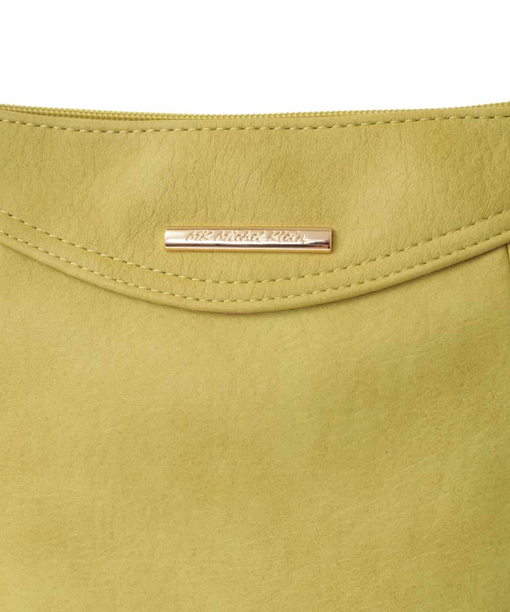 BPCJA72160 MK MICHEL KLEIN BAG(MK ミッシェルクラン バッグ) [2WAY]サイドファスナーデザイントートバッグ イエロー