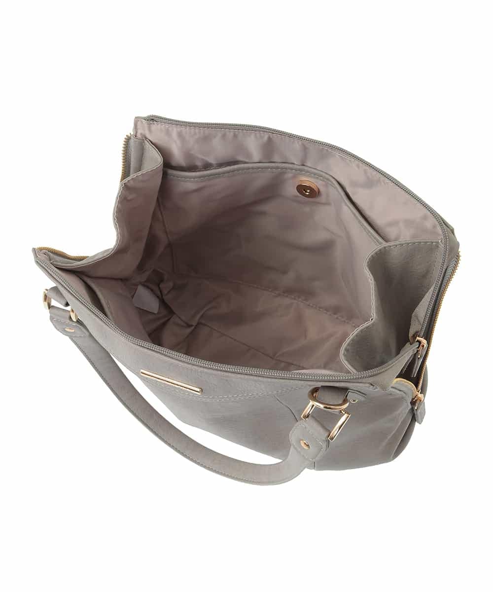 BPCJA72160 MK MICHEL KLEIN BAG(MK ミッシェルクラン バッグ) [2WAY]サイドファスナーデザイントートバッグ イエロー
