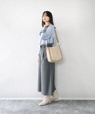 BPCJA73160 MK MICHEL KLEIN BAG(MK ミッシェルクラン バッグ) [2WAY]ラウンドワンハンドルバッグ ネイビー