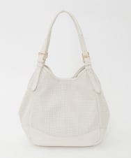 BPCJD61170 MK MICHEL KLEIN BAG(MK ミッシェルクラン バッグ) [2WAY/500g以下の軽量]ベルトデザインパンチングトート イエロー