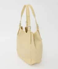 BPCJD61170 MK MICHEL KLEIN BAG(MK ミッシェルクラン バッグ) [2WAY/500g以下の軽量]ベルトデザインパンチングトート イエロー