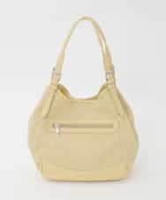 BPCJD61170 MK MICHEL KLEIN BAG(MK ミッシェルクラン バッグ) [2WAY/500g以下の軽量]ベルトデザインパンチングトート イエロー