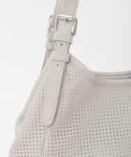 BPCJD61170 MK MICHEL KLEIN BAG(MK ミッシェルクラン バッグ) [2WAY/500g以下の軽量]ベルトデザインパンチングトート イエロー