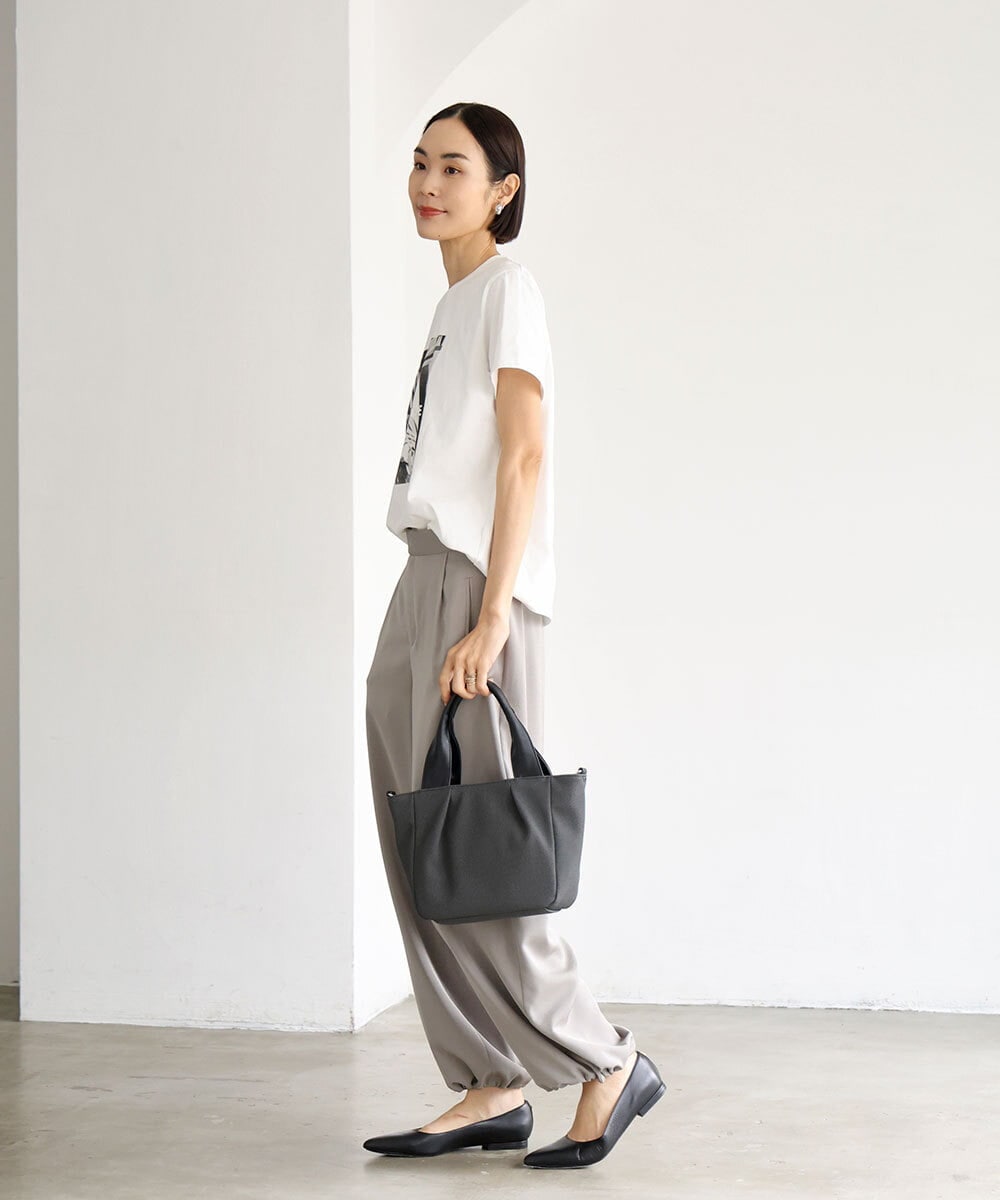BPCJD62150 MK MICHEL KLEIN BAG(MK ミッシェルクラン バッグ) [2WAY/軽量]コンパクトオープンスクエアバッグ ブラック