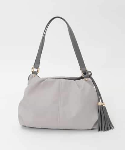 BPCJD73150 MK MICHEL KLEIN BAG タッセル付きタックデザイントートバッグ