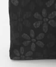 BPCJD75130 MK MICHEL KLEIN BAG(MK ミッシェルクラン バッグ) [300g以下の軽量]フラワーモチーフコンパクトスクエアバッグ ライトブルー