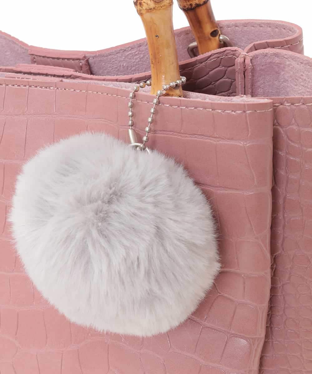 BPCJE51120 MK MICHEL KLEIN BAG(MK ミッシェルクラン バッグ) 【販売停止】バンブーハンドルバッグ ピンク