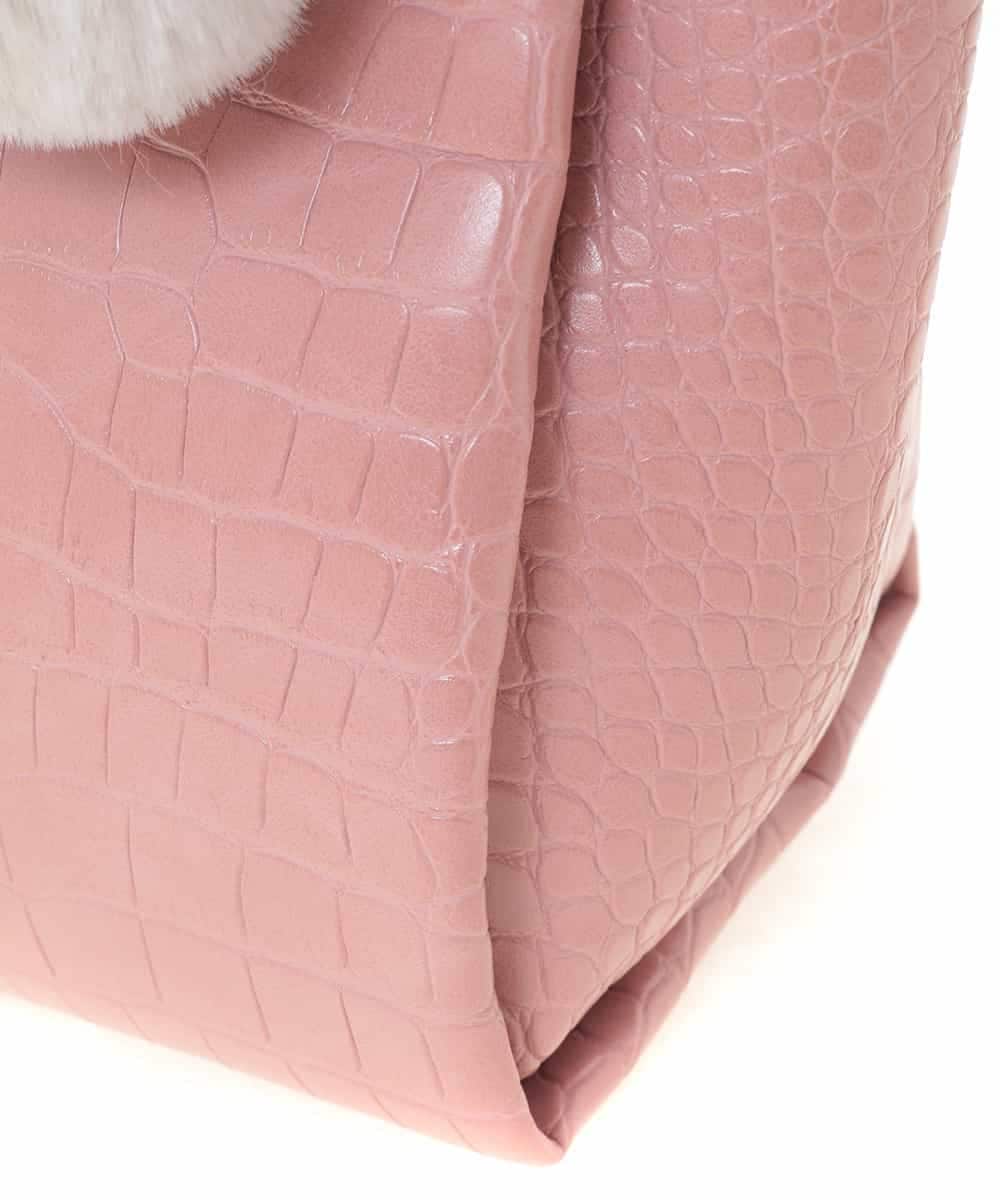 BPCJE51120 MK MICHEL KLEIN BAG(MK ミッシェルクラン バッグ) 【販売停止】バンブーハンドルバッグ ピンク