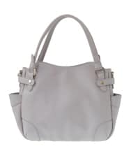 BPCJV72150 MK MICHEL KLEIN BAG(MK ミッシェルクラン バッグ) [2WAY]メタルアクセントラウンドトートバッグ ライトブルー