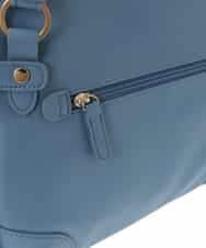 BPCJV72150 MK MICHEL KLEIN BAG(MK ミッシェルクラン バッグ) [2WAY]メタルアクセントラウンドトートバッグ ライトブルー