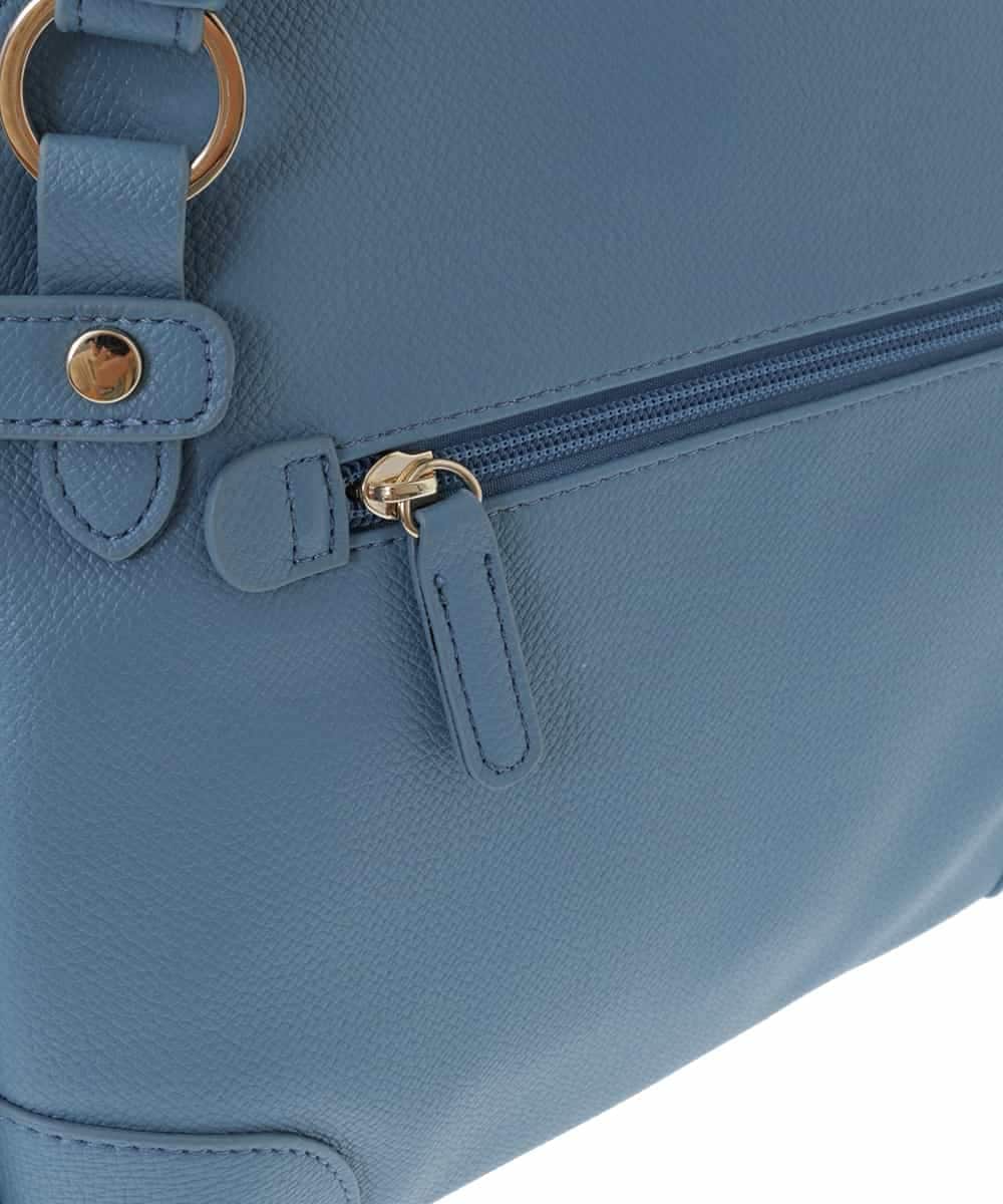 BPCJV72150 MK MICHEL KLEIN BAG(MK ミッシェルクラン バッグ) [2WAY]メタルアクセントラウンドトートバッグ ライトブルー