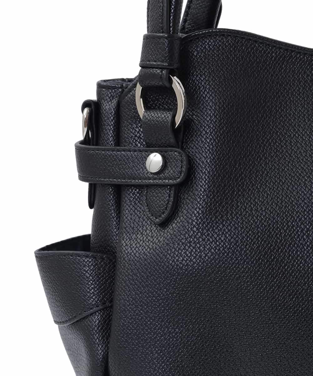 BPCJV72150 MK MICHEL KLEIN BAG(MK ミッシェルクラン バッグ) [2WAY]メタルアクセントラウンドトートバッグ ライトブルー