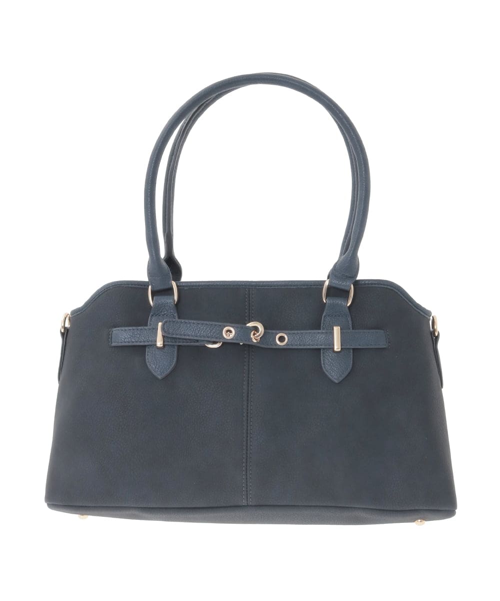 BPCLA95160 MK MICHEL KLEIN BAG(MK ミッシェルクラン バッグ) [2WAY]ワイドスクエアベルトトートバッグ パープル