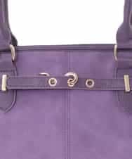 BPCLA95160 MK MICHEL KLEIN BAG(MK ミッシェルクラン バッグ) [2WAY]ワイドスクエアベルトトートバッグ パープル