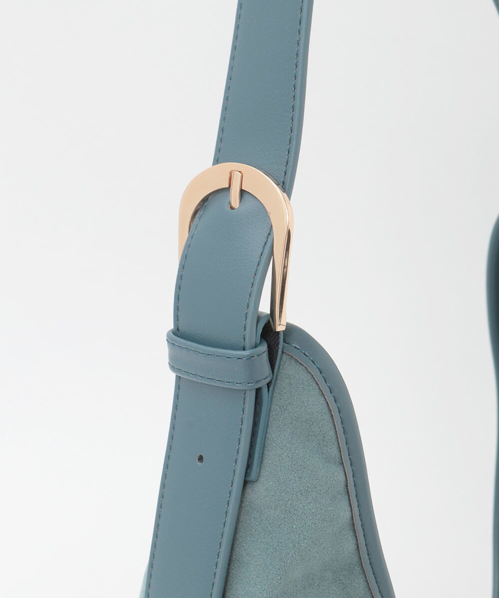 BPCLD93160 MK MICHEL KLEIN BAG(MK ミッシェルクラン バッグ) [軽量/ハンドル調整可能]スエード調ワンハンドルホーボーバッグ アイボリー