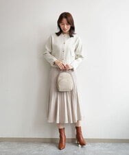 BPCLD94150 MK MICHEL KLEIN BAG(MK ミッシェルクラン バッグ) [3WAY/軽量]合成皮革ミニマムリュック アイボリー