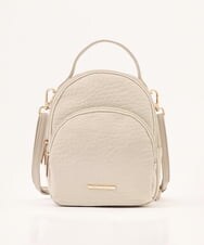 BPCLD94150 MK MICHEL KLEIN BAG(MK ミッシェルクラン バッグ) [3WAY/軽量]合成皮革ミニマムリュック アイボリー