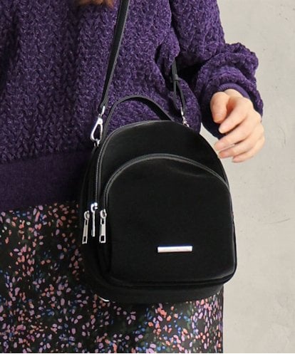 BPCLD94150 MK MICHEL KLEIN BAG [3WAY/軽量]合成皮革ミニマムリュック