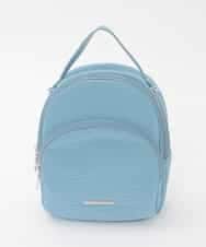 BPCLD94150 MK MICHEL KLEIN BAG(MK ミッシェルクラン バッグ) [3WAY/軽量]合成皮革ミニマムリュック ライトブルー