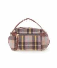 BPCLE22110 MK MICHEL KLEIN BAG(MK ミッシェルクラン バッグ) 【2WAY】チェック柄ショルダーバッグ ベージュ