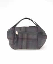 BPCLE22110 MK MICHEL KLEIN BAG(MK ミッシェルクラン バッグ) 【2WAY】チェック柄ショルダーバッグ グレー