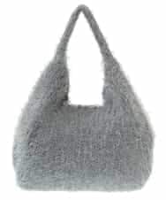 BPCLM91140 MK MICHEL KLEIN BAG(MK ミッシェルクラン バッグ) フェザーニットトートバッグ グリーン