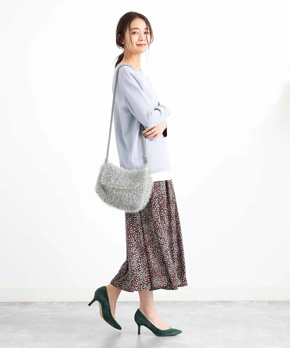 フェザーニットショルダーバッグ(ショルダーバッグ) | MK MICHEL KLEIN BAG(MK ミッシェルクラン バッグ )｜イトキンオンラインストア