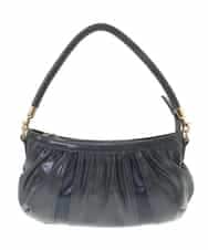 BPCLM94140 MK MICHEL KLEIN BAG(MK ミッシェルクラン バッグ) [2WAY]切り替えギャザーデザインミニトート グレー