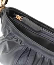 BPCLM94140 MK MICHEL KLEIN BAG(MK ミッシェルクラン バッグ) [2WAY]切り替えギャザーデザインミニトート グレー