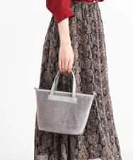BPCLM97120 MK MICHEL KLEIN BAG(MK ミッシェルクラン バッグ) 【3WAY】パンチングミニトート グレー