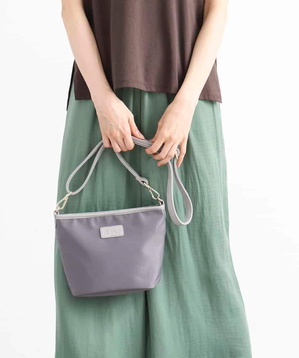BPCLM97120 MK MICHEL KLEIN BAG(MK ミッシェルクラン バッグ) 【3WAY】パンチングミニトート グレー