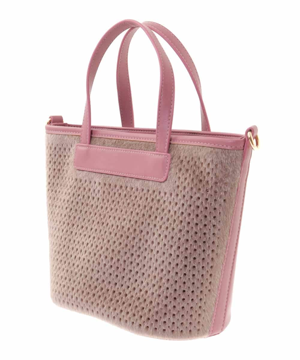 BPCLM97120 MK MICHEL KLEIN BAG(MK ミッシェルクラン バッグ) 【3WAY】パンチングミニトート ベージュ