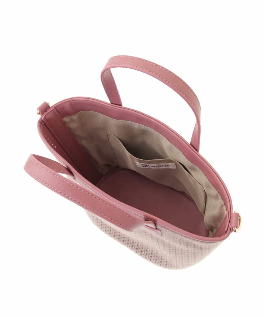 BPCLM97120 MK MICHEL KLEIN BAG(MK ミッシェルクラン バッグ) 【3WAY】パンチングミニトート ベージュ