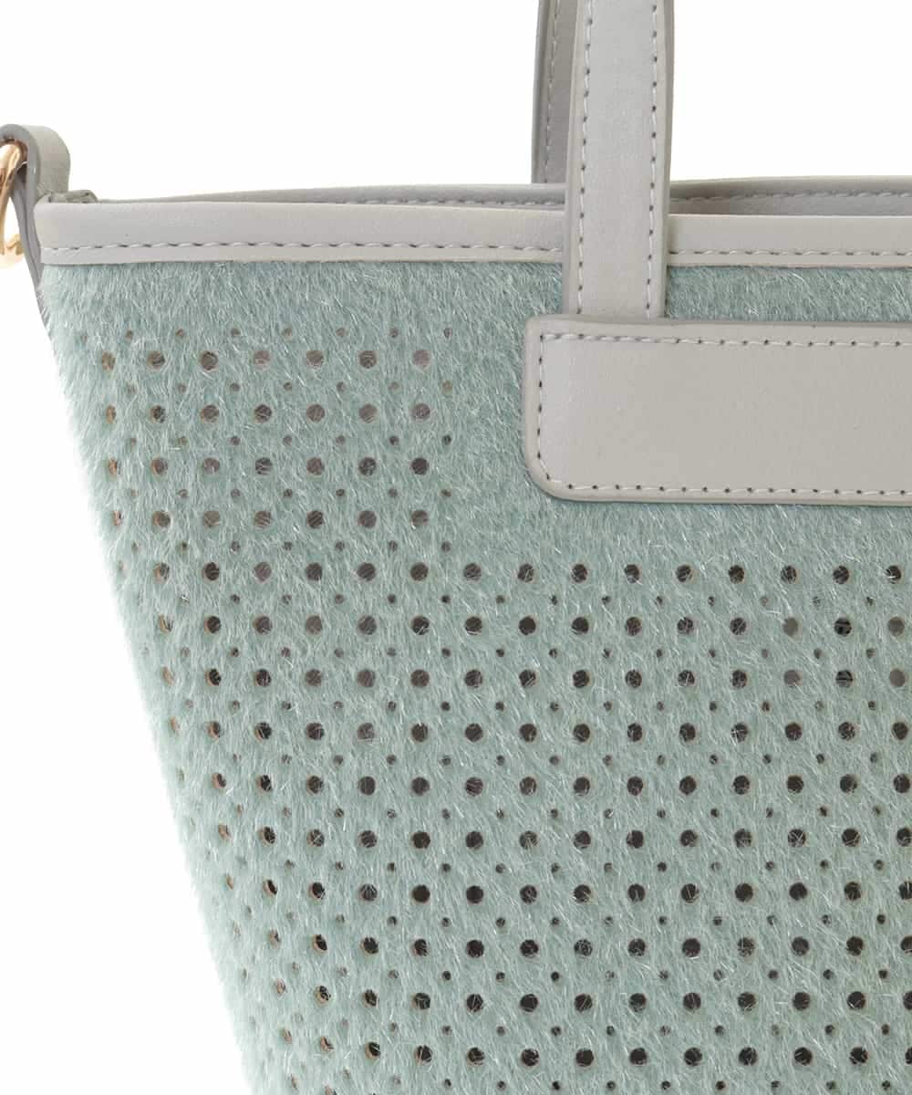 BPCLM97120 MK MICHEL KLEIN BAG(MK ミッシェルクラン バッグ) 【3WAY】パンチングミニトート ベージュ