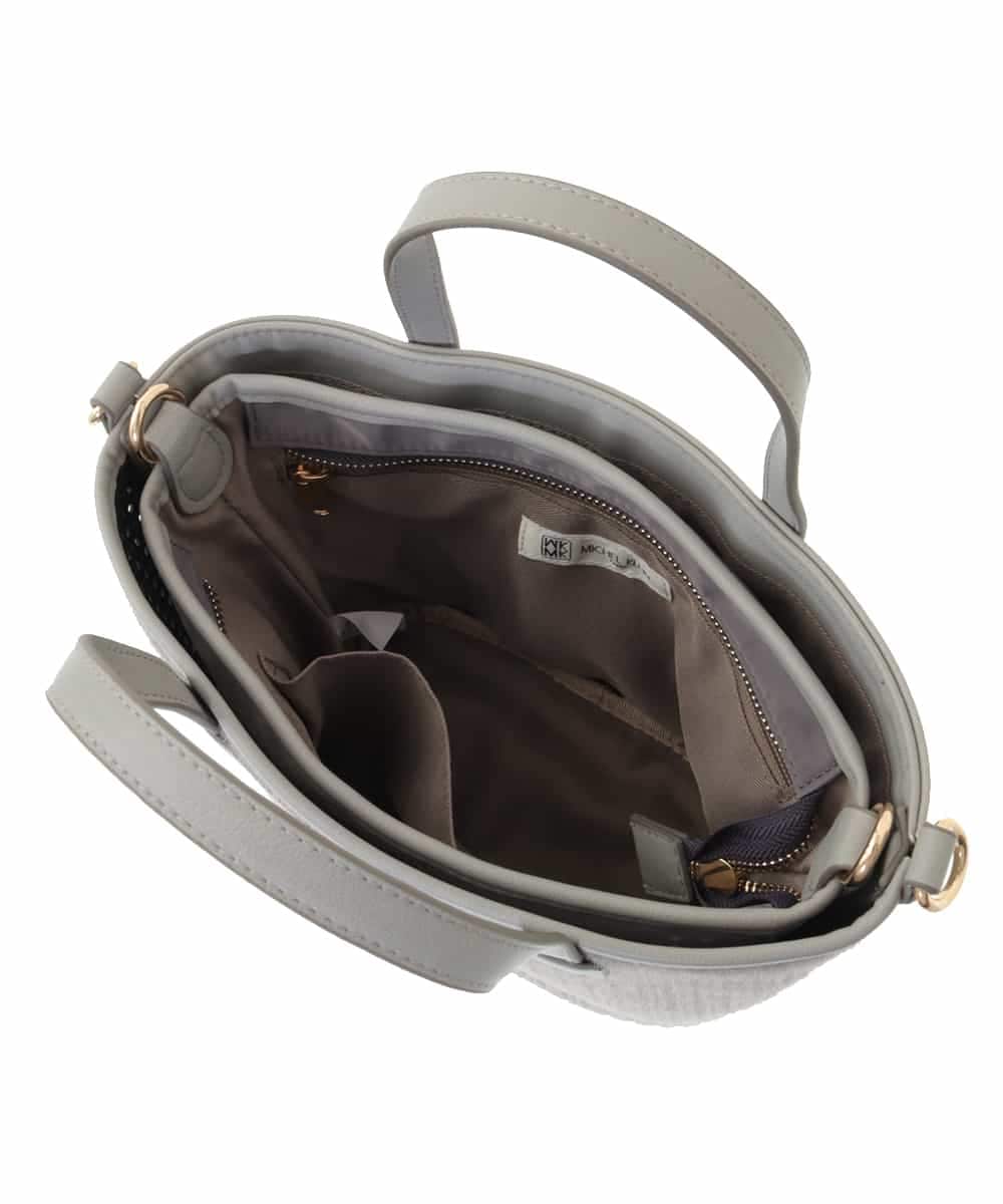 BPCLM97120 MK MICHEL KLEIN BAG(MK ミッシェルクラン バッグ) 【3WAY】パンチングミニトート ベージュ