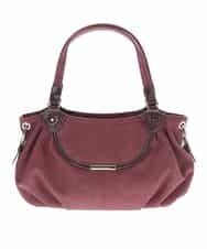 BPCLM98150 MK MICHEL KLEIN BAG(MK ミッシェルクラン バッグ) 【2WAY】フェイクレザーミニトート レッド