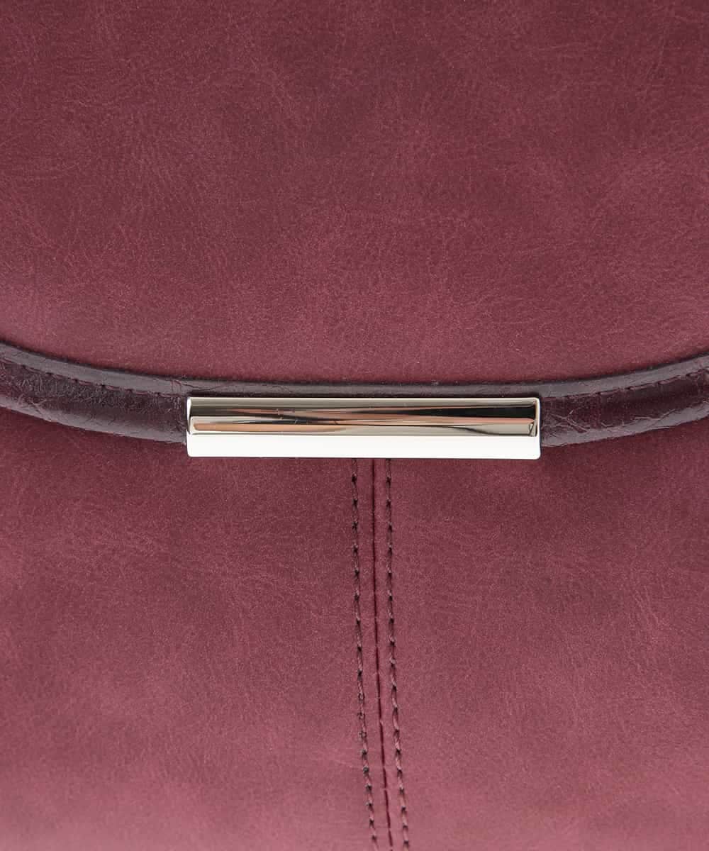 BPCLM98150 MK MICHEL KLEIN BAG(MK ミッシェルクラン バッグ) 【2WAY】フェイクレザーミニトート レッド