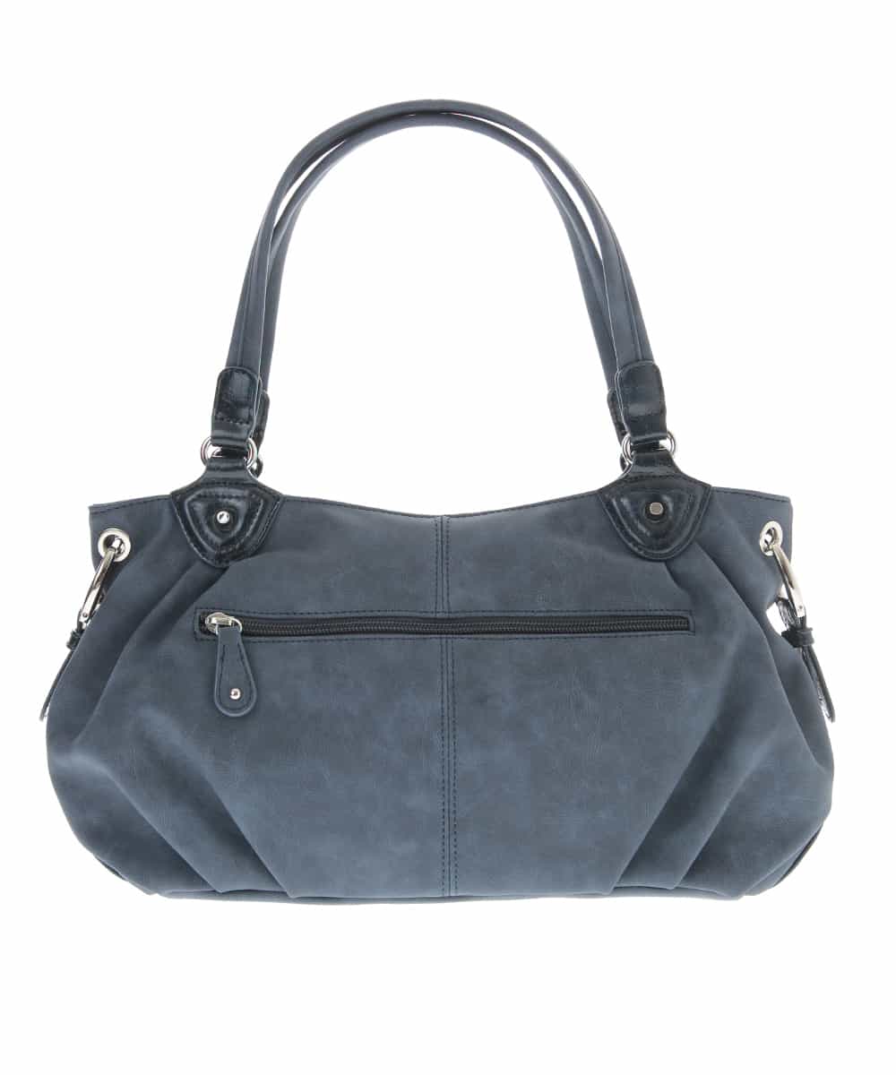 BPCLM98150 MK MICHEL KLEIN BAG(MK ミッシェルクラン バッグ) 【2WAY】フェイクレザーミニトート ネイビー