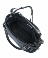 BPCLM98150 MK MICHEL KLEIN BAG(MK ミッシェルクラン バッグ) 【2WAY】フェイクレザーミニトート ネイビー